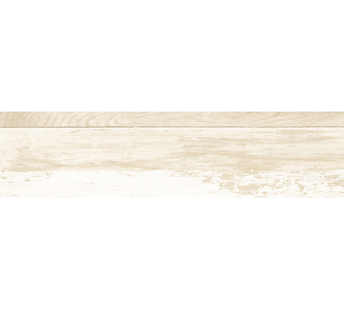 Керамогранит New Trend GP1560SHA01 Shabby Crema 15.1x60.2 бежевый / белый матовый / рельефный под дерево