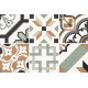 Керамогранит New Trend GP2020DMX31 Design Art Mix 1 20x20 микс матовый с орнаментом