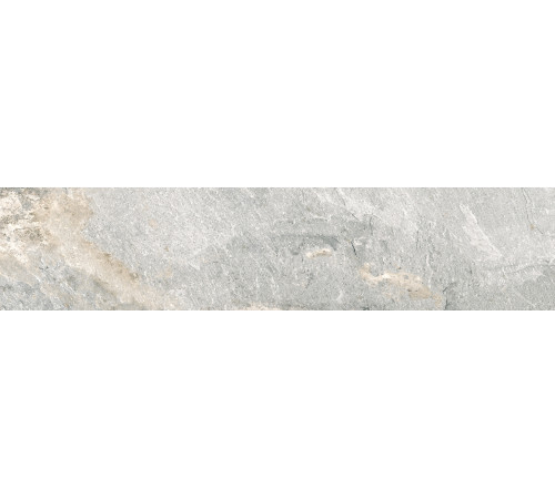 Керамогранит Delacora GP2090SNN05L Santorini Gris 20x90 серый лаппатированный / рельефный под камень