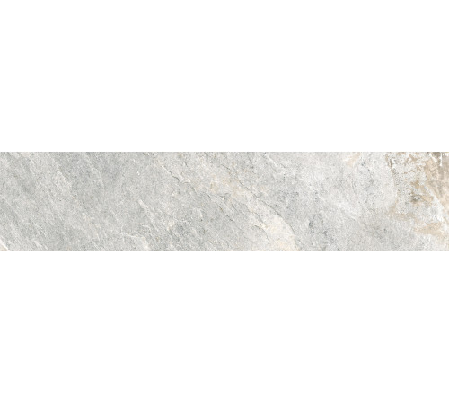 Керамогранит Delacora GP2090SNN05L Santorini Gris 20x90 серый лаппатированный / рельефный под камень