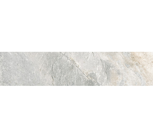 Керамогранит Delacora GP2090SNN05L Santorini Gris 20x90 серый лаппатированный / рельефный под камень