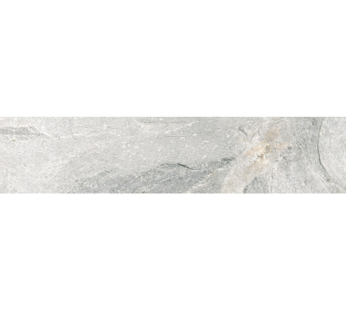Керамогранит Delacora GP2090SNN05L Santorini Gris 20x90 серый лаппатированный / рельефный под камень
