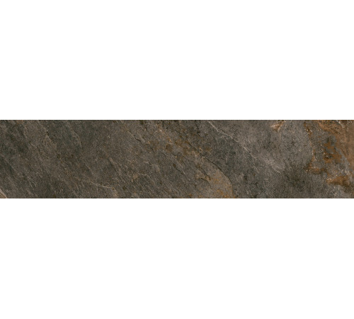 Керамогранит Delacora GP2090SNN31L Santorini Bronze 20x90 коричневый лаппатированный / рельефный под камень