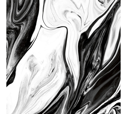 Керамогранит New Trend GP6BWM99 Black&White 41x41 черно-белая матовая орнамент