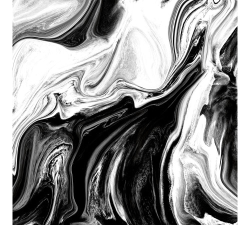 Керамогранит New Trend GP6BWM99 Black&White 41x41 черно-белая матовая орнамент