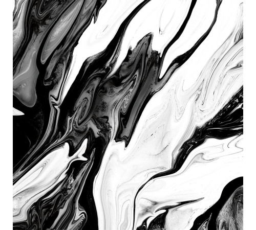 Керамогранит New Trend GP6BWM99 Black&White 41x41 черно-белая матовая орнамент