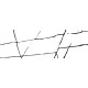 Плитка настенная Chicago White Rock WT11CHR00 200x600x7.5 Глянцевая