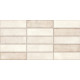 Плитка настенная Elbrus Brick Crema WT36ELR11 300x600x9 Матовая