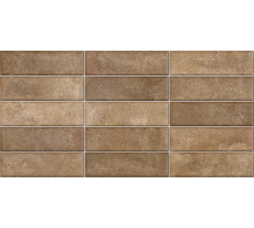 Плитка настенная Elbrus Brick Marron WT36ELR31 300x600x9 Матовая
