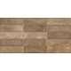 Плитка настенная Elbrus Brick Marron WT36ELR31 300x600x9 Матовая