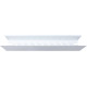 Полка Aquanet Магнум 60x12 белая матовая