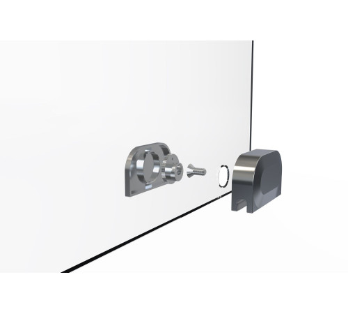 Душевой уголок Allen Brau Fantasy 150x80 3.11009.00 + 3.11011.00 хром