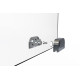 Душевой уголок Allen Brau Fantasy 150x80 3.11009.00 + 3.11011.00 хром