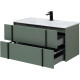 Тумба под раковину Allen Brau Reality 100 1.32007.CGM олива матовый