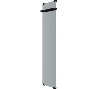 Полотенцесушитель электрический Allen Brau Infinity 180x44 с рейлингом и креплением, черный браш