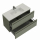 Тумба под раковину Allen Brau Eclipse 60 1.E1001.CGM 2.0 олива матовый