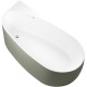 Акриловая ванна Allen Brau Priority 2 170x80 2.31002.21/CGM