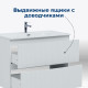 Тумба под раковину Aquanet Джейн (Flat) 60 белый матовый