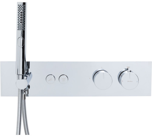 Смеситель для ванны Allen Brau Liberty 5.33010-00 (с внутренней частью, 2 хода) хром