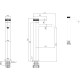 Смеситель для раковины Allen Brau Priority 5.31A02-MG графит браш