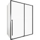 Душевой уголок Allen Brau Fantasy 160x80 3.11010.31 + 3.11012.31 черный матовый