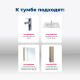 Тумба под раковину Aquanet Алвита New 80 2 ящика, дуб веллингтон белый