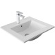Раковина Aquanet Flat 50 белая