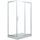 Боковая стенка Aquanet SP-0800A 80, прозрачное стекло