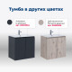 Тумба под раковину Aquanet Алвита New 70 2 дверцы, белый матовый