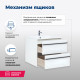 Тумба под раковину Aquanet Lino 60 белый матовый