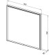 Зеркало Allen Brau Activity 70 1.340026.CGM олива матовый