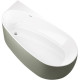 Акриловая ванна Allen Brau Priority 2 170x80 2.31002.20/CGM