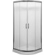 Душевой уголок Aquanet Alfa NAA2142 100x100, R550, прозрачное стекло