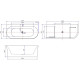 Акриловая ванна Allen Brau Priority 4 В 170x78 2.31004.20B/AM