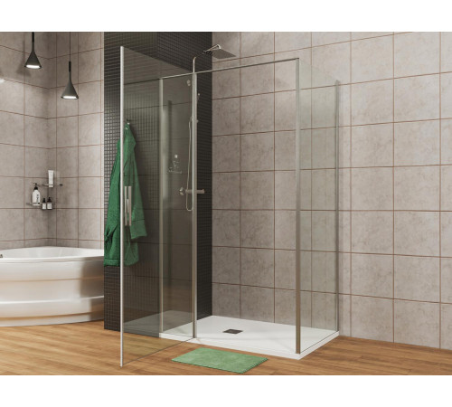 Душевой уголок Allen Brau Priority 120x80 3.31031.00 + 3.31040.00 хром