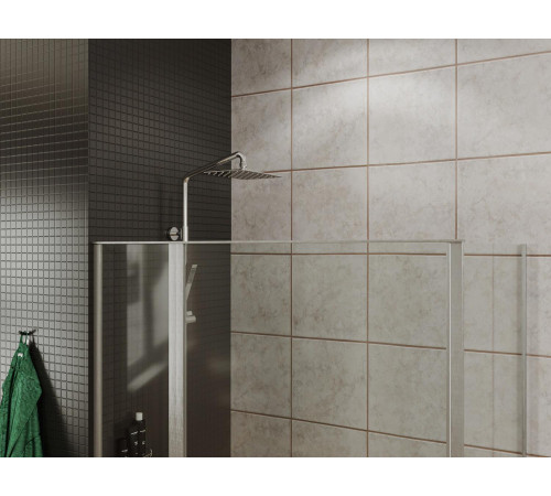 Душевой уголок Allen Brau Priority 120x100 3.31031.00 + 3.31046.00 хром