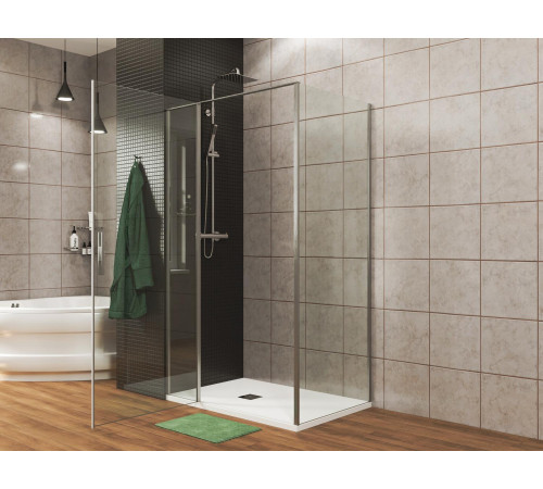 Душевой уголок Allen Brau Priority 120x100 3.31031.00 + 3.31046.00 хром