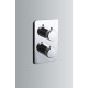 Душевой комплект Allen Brau Priority 5.31014-00 (с внутренней частью, 3 выхода) хром