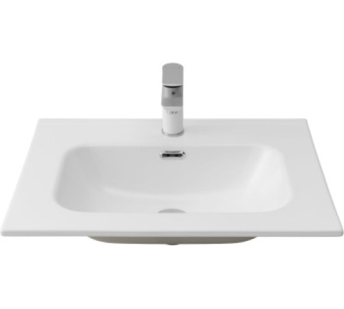 Раковина Aquanet Flat 60 белая матовая