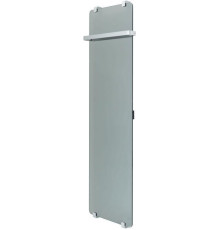 Полотенцесушитель электрический Allen Brau Infinity 160x44 с рейлингом и креплением, серебро браш