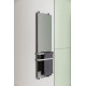 Полотенцесушитель электрический Allen Brau Infinity 140x44 с рейлингом и креплением, серебро браш