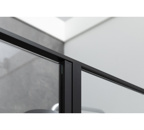 Душевой уголок Allen Brau Priority 120x90 3.31033.BBA + 3.31045.BBA черный браш