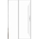 Душевой уголок Allen Brau Priority 120x100 3.31008.BA + 3.31020.BA серебро браш