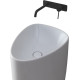 Раковина напольная Allen Brau Infinity 4.21016.20 белый глянец