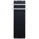Полотенцесушитель электрический Allen Brau Infinity 120x44 с рейлингом 2.0 и креплением, серебро браш