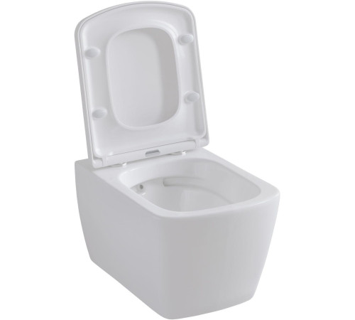 Крышка-сиденье для унитаза Allen Brau Liberty 4.33006.20 белый глянец