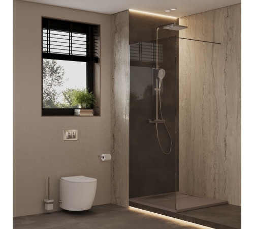 Душевая перегородка Allen Brau Infinity 1 120 3.21024.60.T медь браш