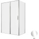 Душевой уголок Allen Brau Priority 140x80 3.31034.00 + 3.31040.00 хром