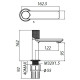 Смеситель для раковины Allen Brau Liberty 5.33001-00 хром