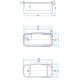 Акриловая ванна Allen Brau Infinity 3 170x78 2.21003.21/PGM